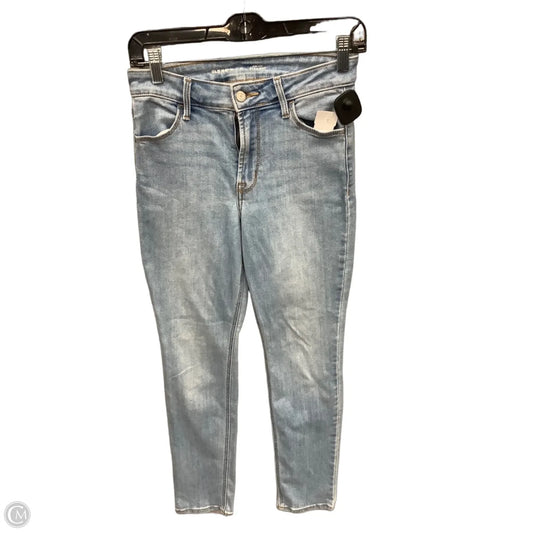 Jeans Straight By Old Navy In Blue Denim, Size: 0