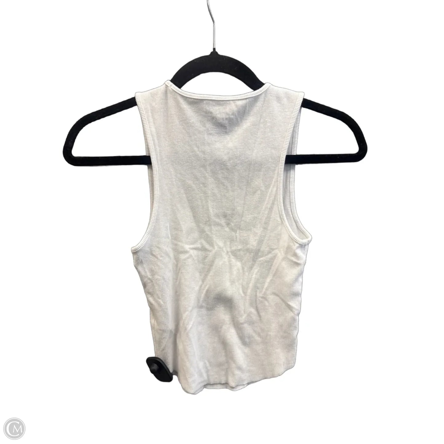 Top Sleeveless Basic By American Eagle In White, Size: Xs