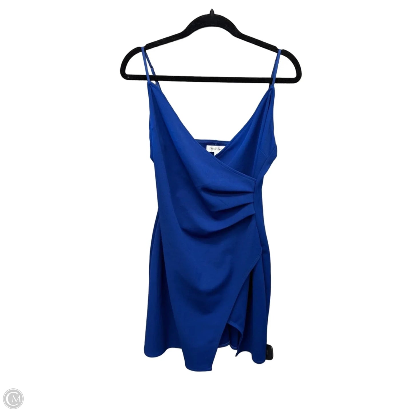 Dress Party Short By Clothes Mentor In Blue, Size: Xl