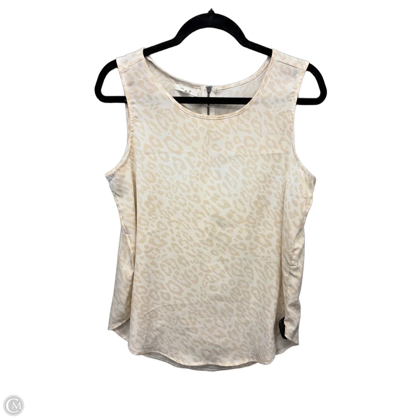 Top Sleeveless By Maurices In Animal Print, Size: M