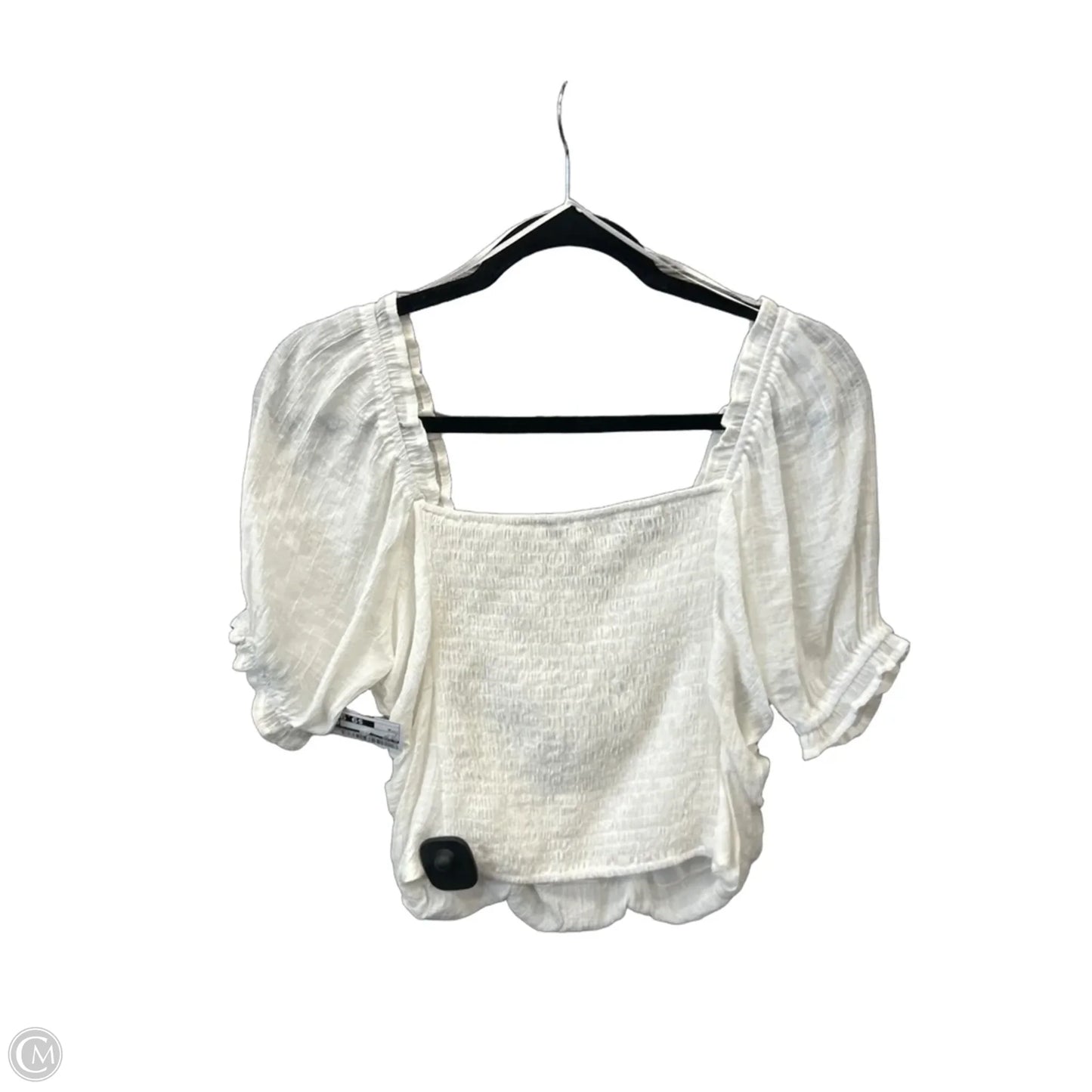 Top Short Sleeve By L Love In White, Size: M