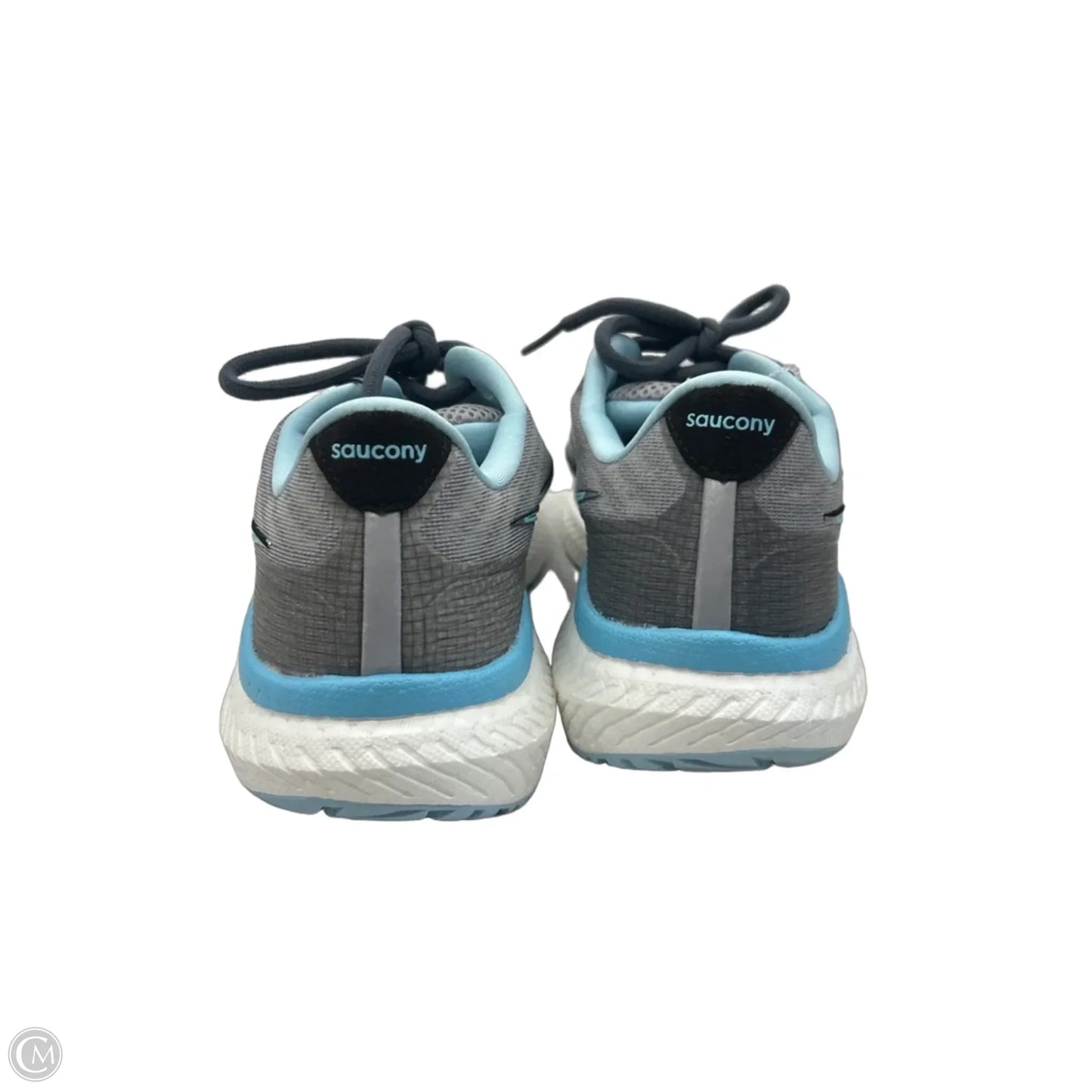 Shoes Athletic By Saucony In Blue & Grey, Size: 8