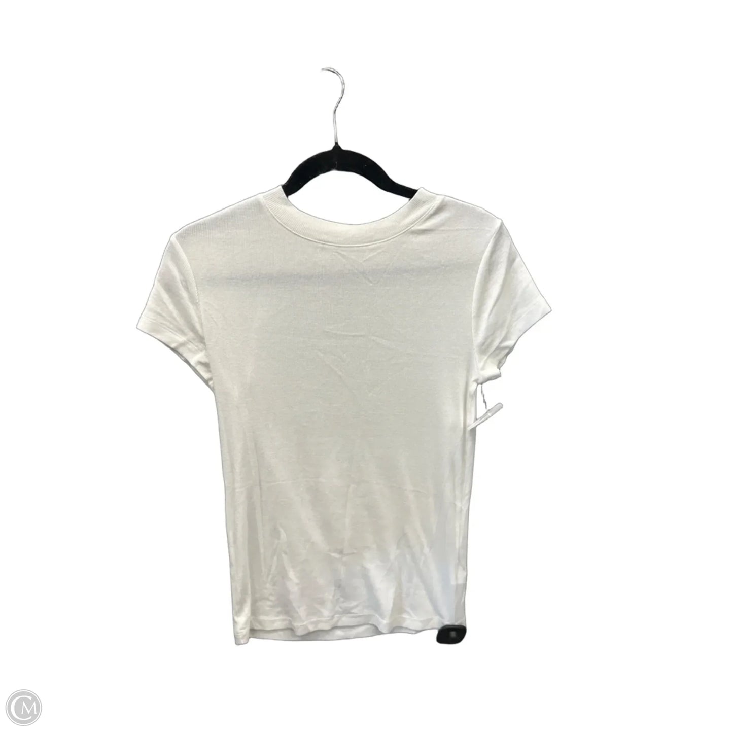 Top Short Sleeve Basic By A New Day In White, Size: S