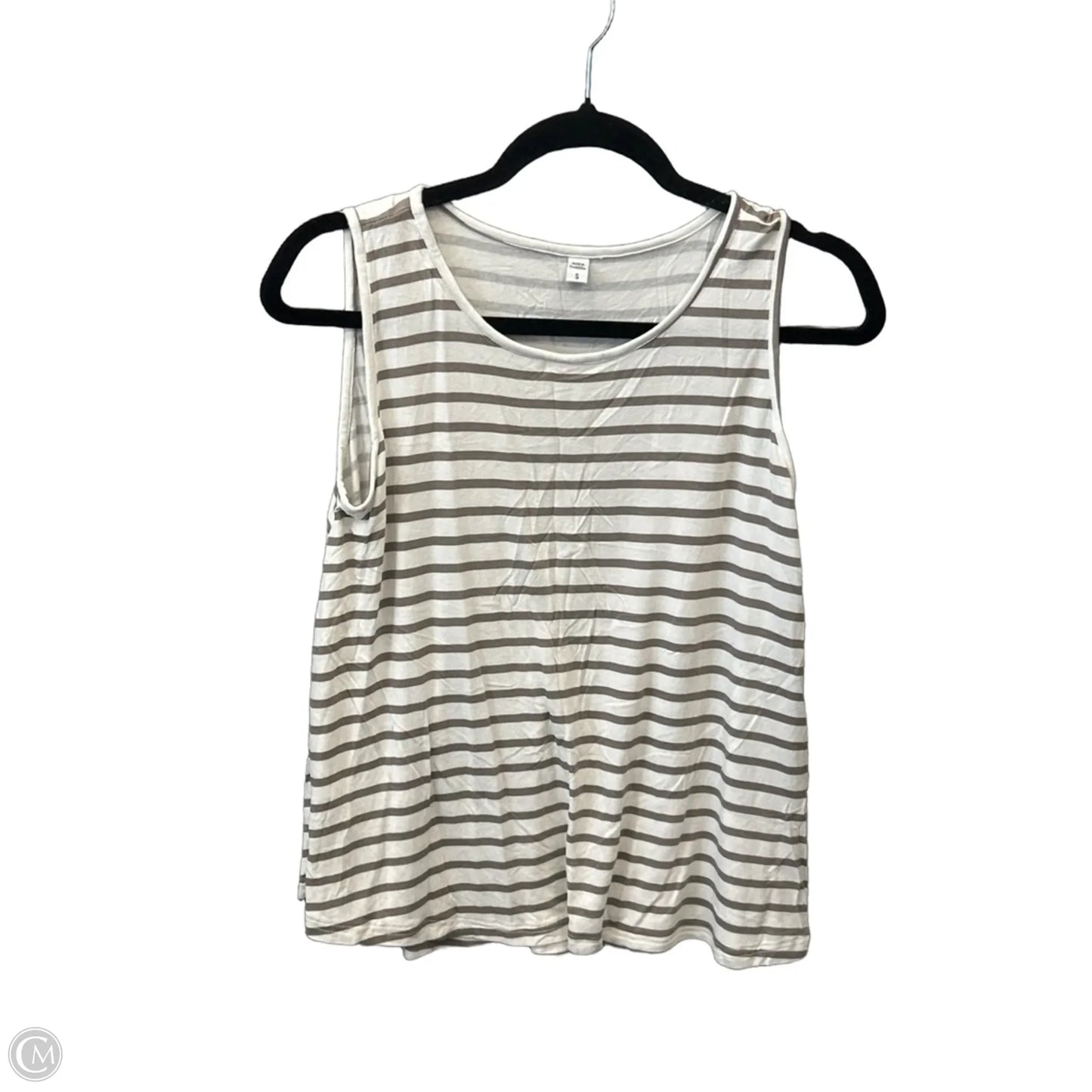 Top Sleeveless By Clothes Mentor In Striped Pattern, Size: S