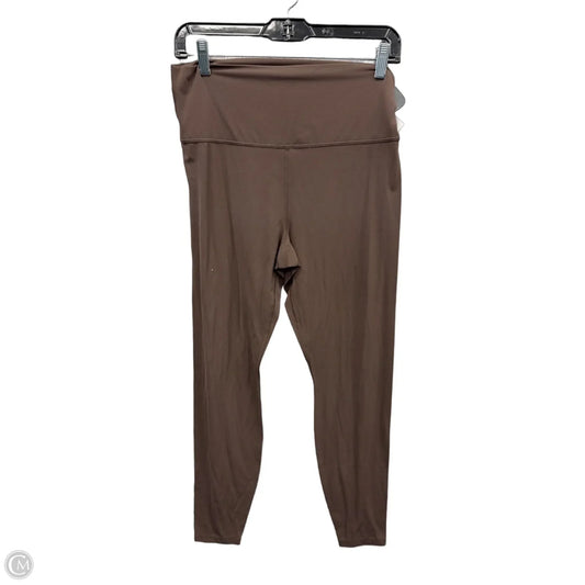 Athletic Leggings By All In Motion In Brown, Size: L
