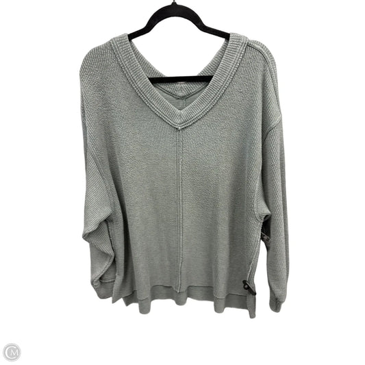 Sweatshirt Crewneck By Aerie In Green, Size: Sp