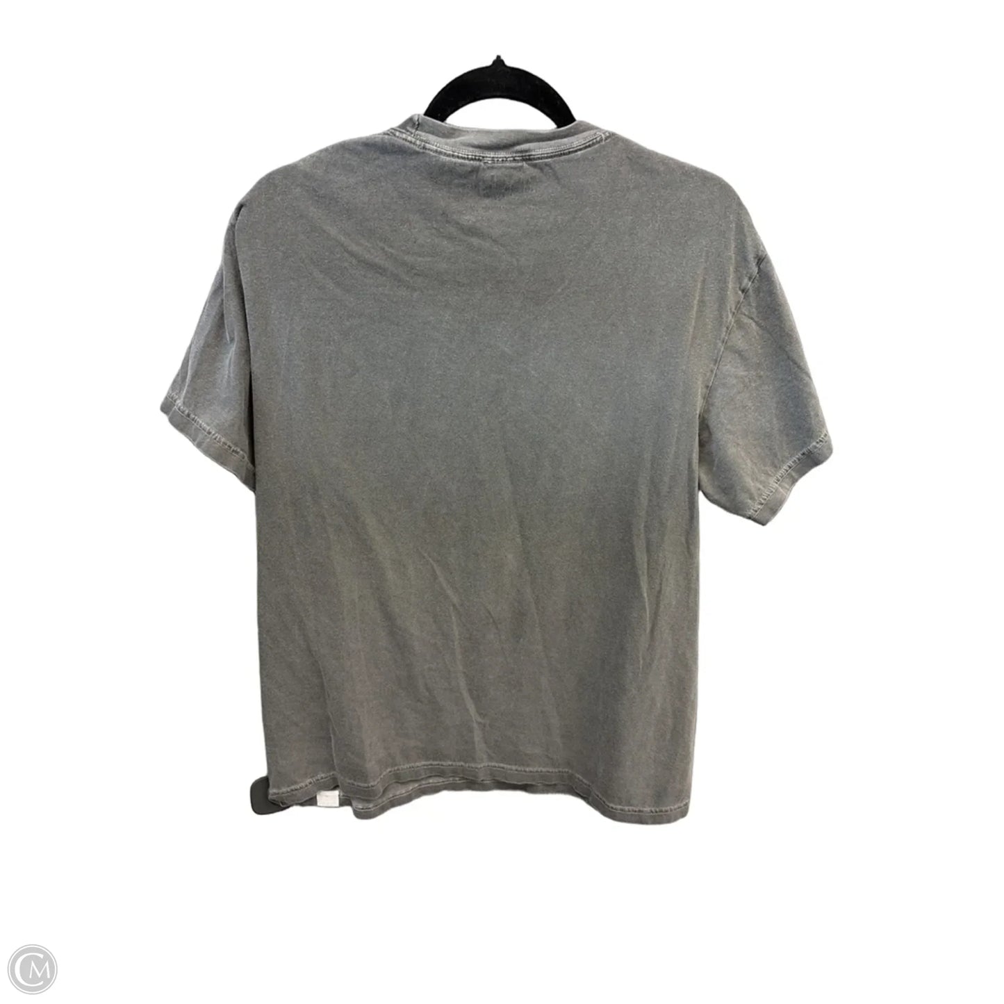 Top Short Sleeve By Clothes Mentor In Grey, Size: L