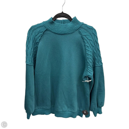 Sweater By Time And Tru In Green, Size: L