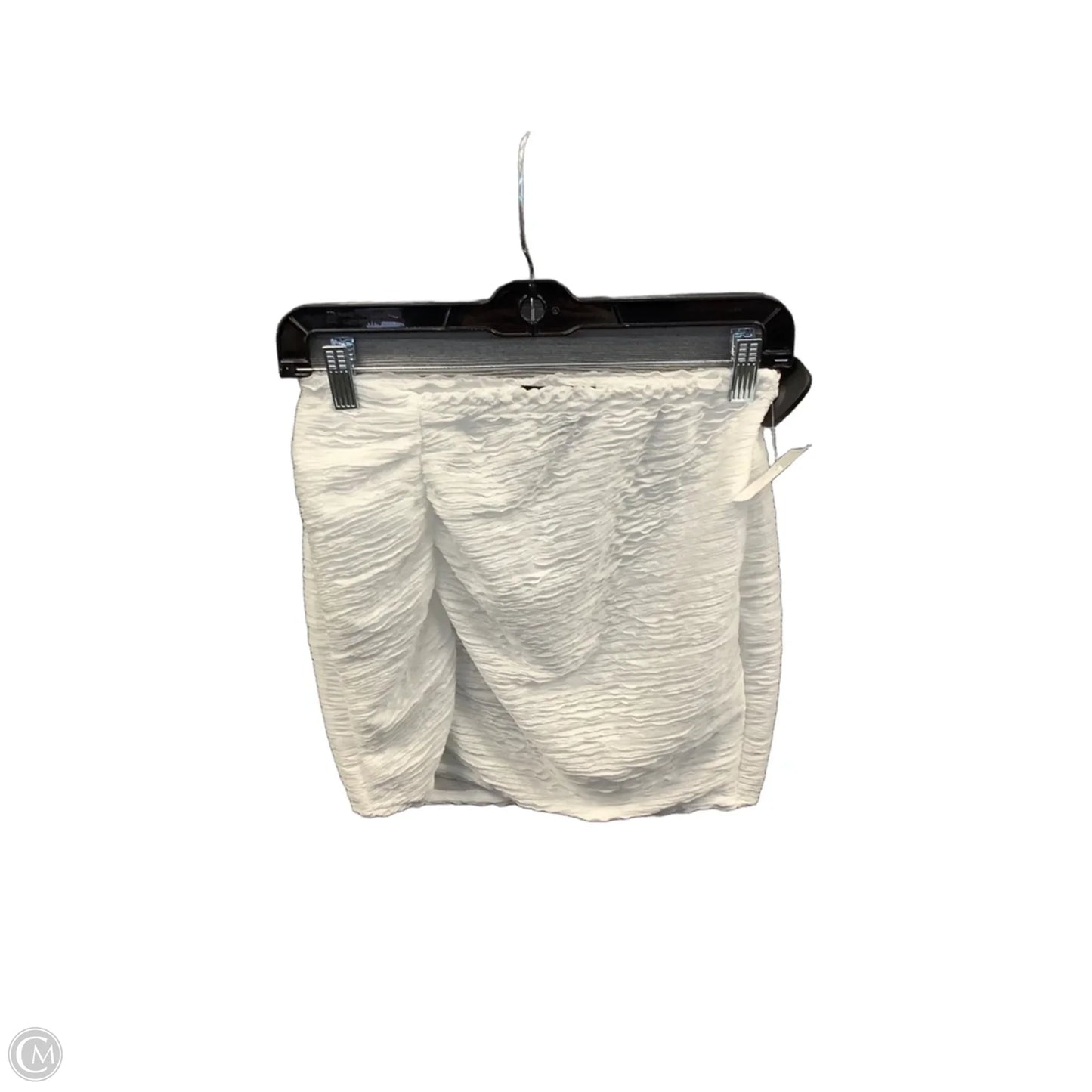 Skirt Mini & Short By Pretty Little Thing In White, Size: 8