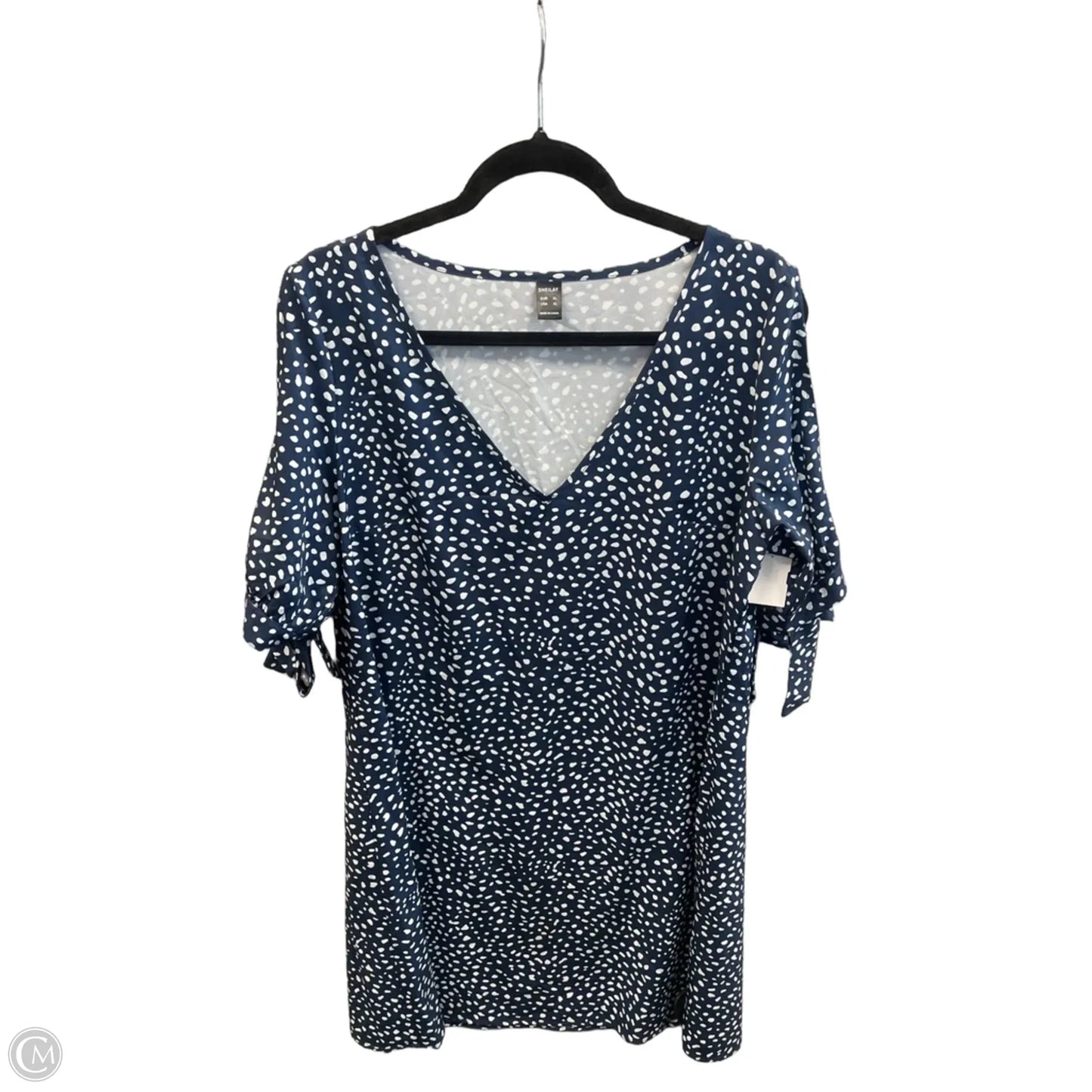 Dress Casual Midi By Sheilay In Blue, Size: Xl
