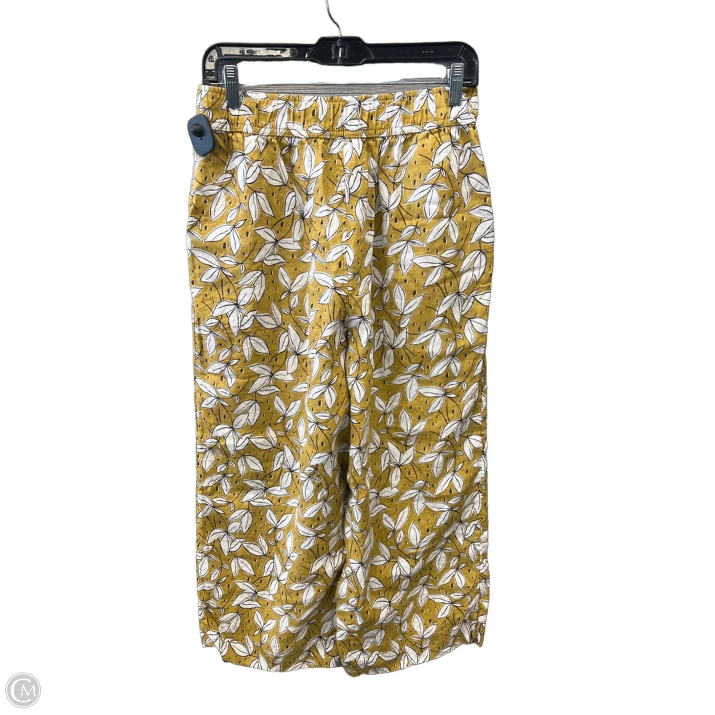 Pants Linen By Rachel Zoe In Yellow, Size: 8