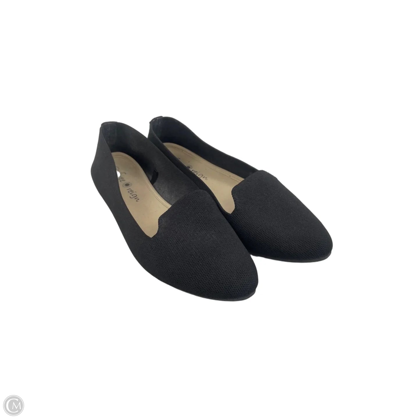 Shoes Flats By Clothes Mentor In Black, Size: 9