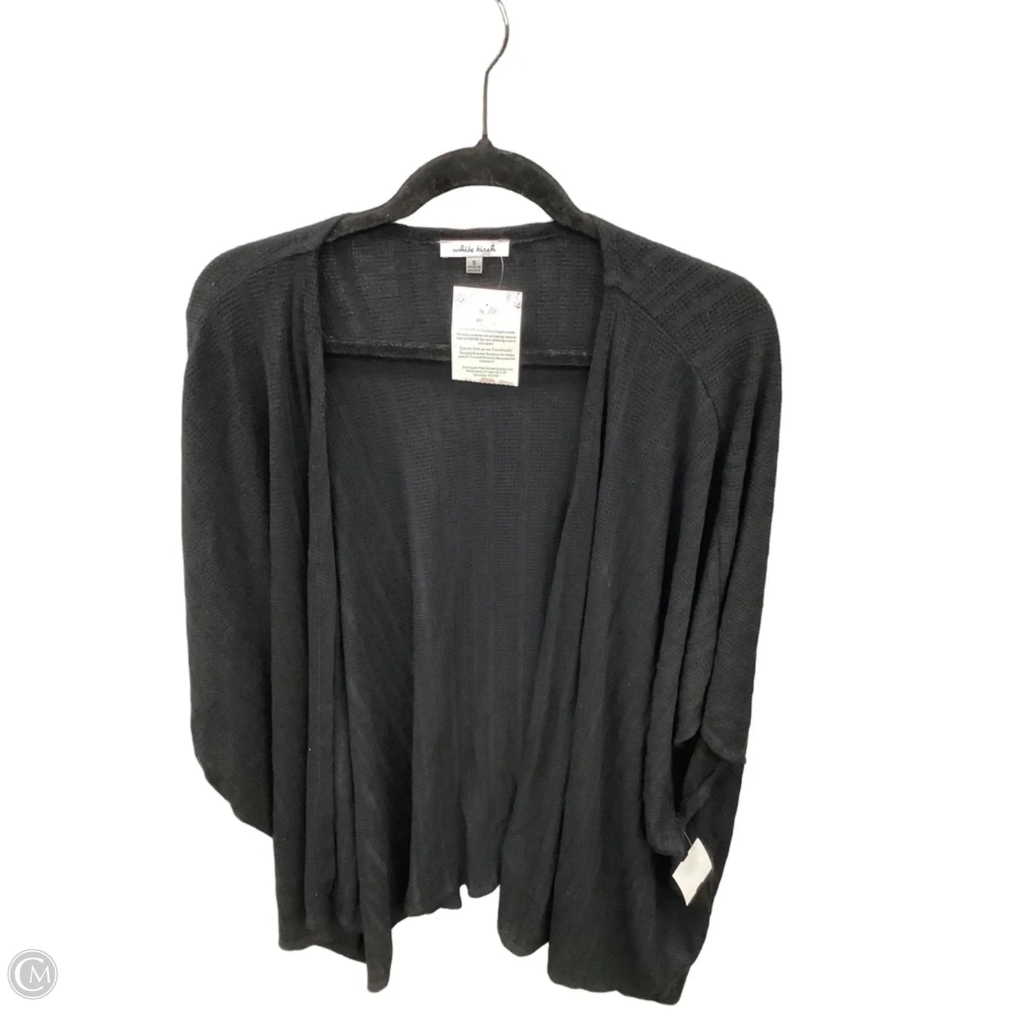 Cardigan By White Birch In Black, Size: S