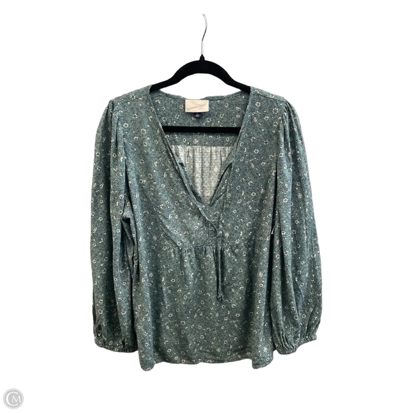 Top Long Sleeve By Universal Thread In Green, Size: Xl