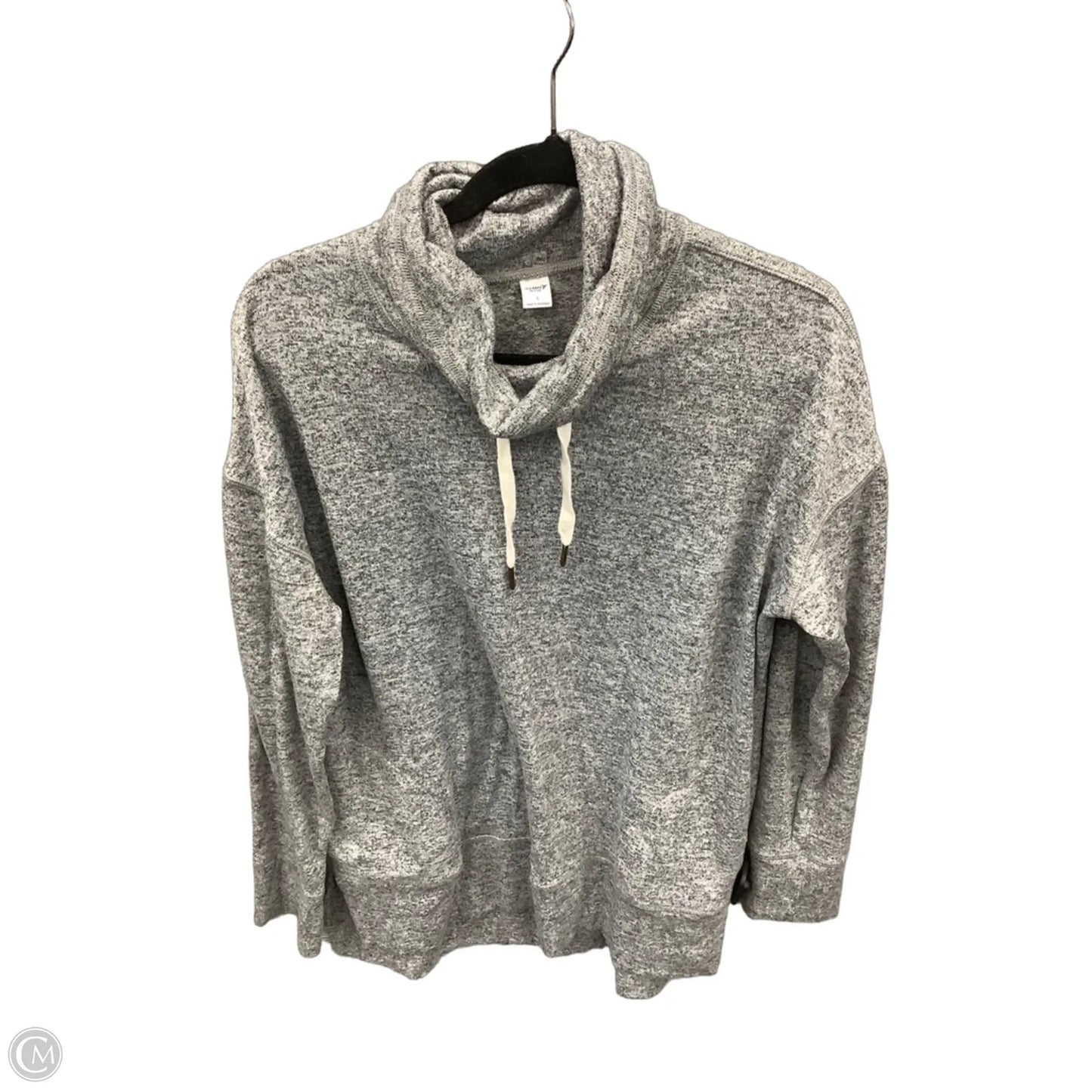 Athletic Top Long Sleeve Crewneck By Old Navy In Grey, Size: L