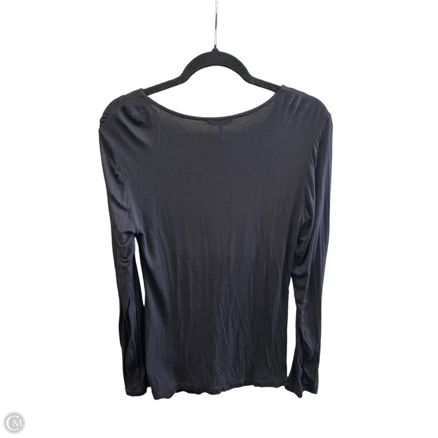 Top Long Sleeve By Daisy Fuentes In Black, Size: M