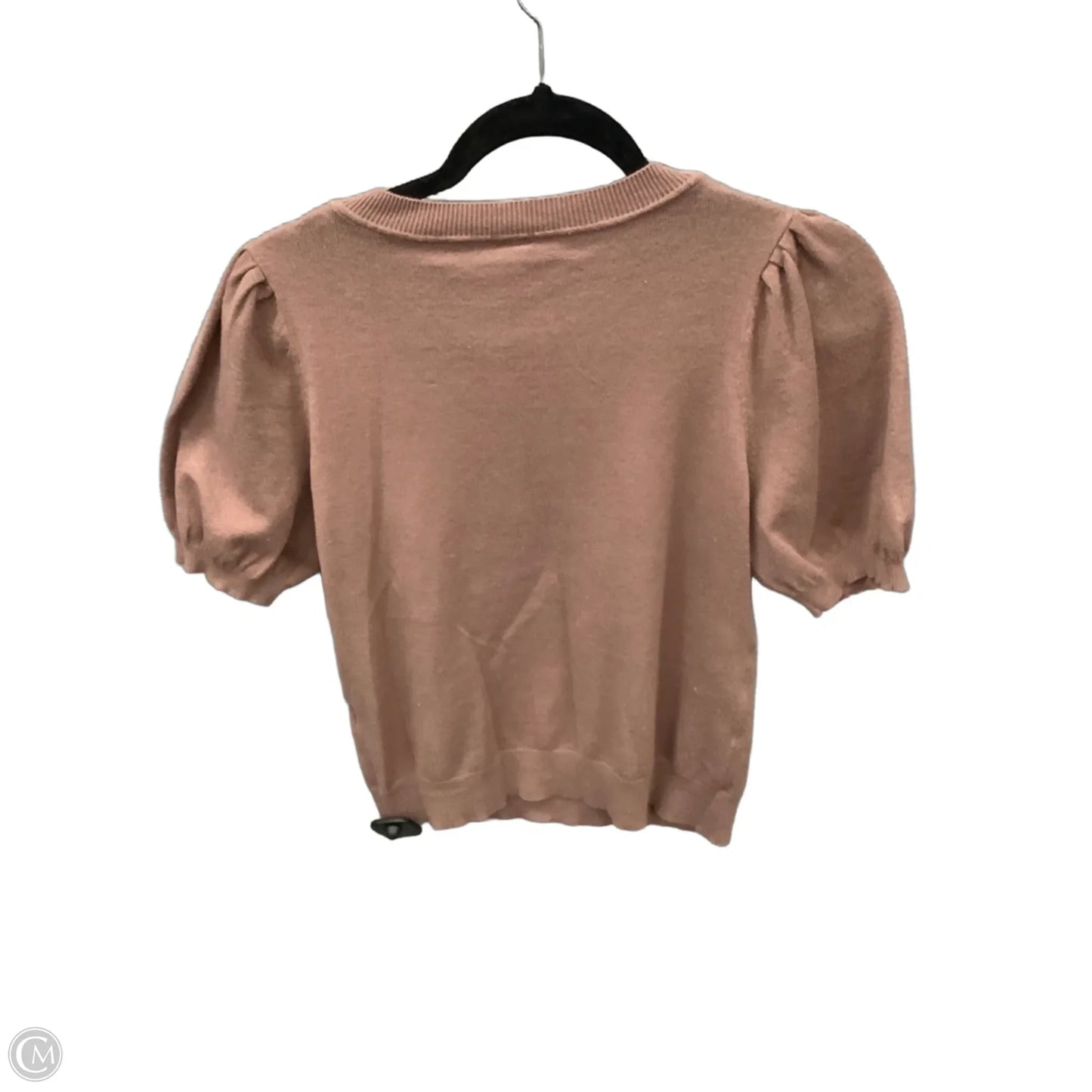 Top Short Sleeve By Clothes Mentor In Brown, Size: M