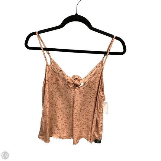 Top Sleeveless By Lush In Orange, Size: L