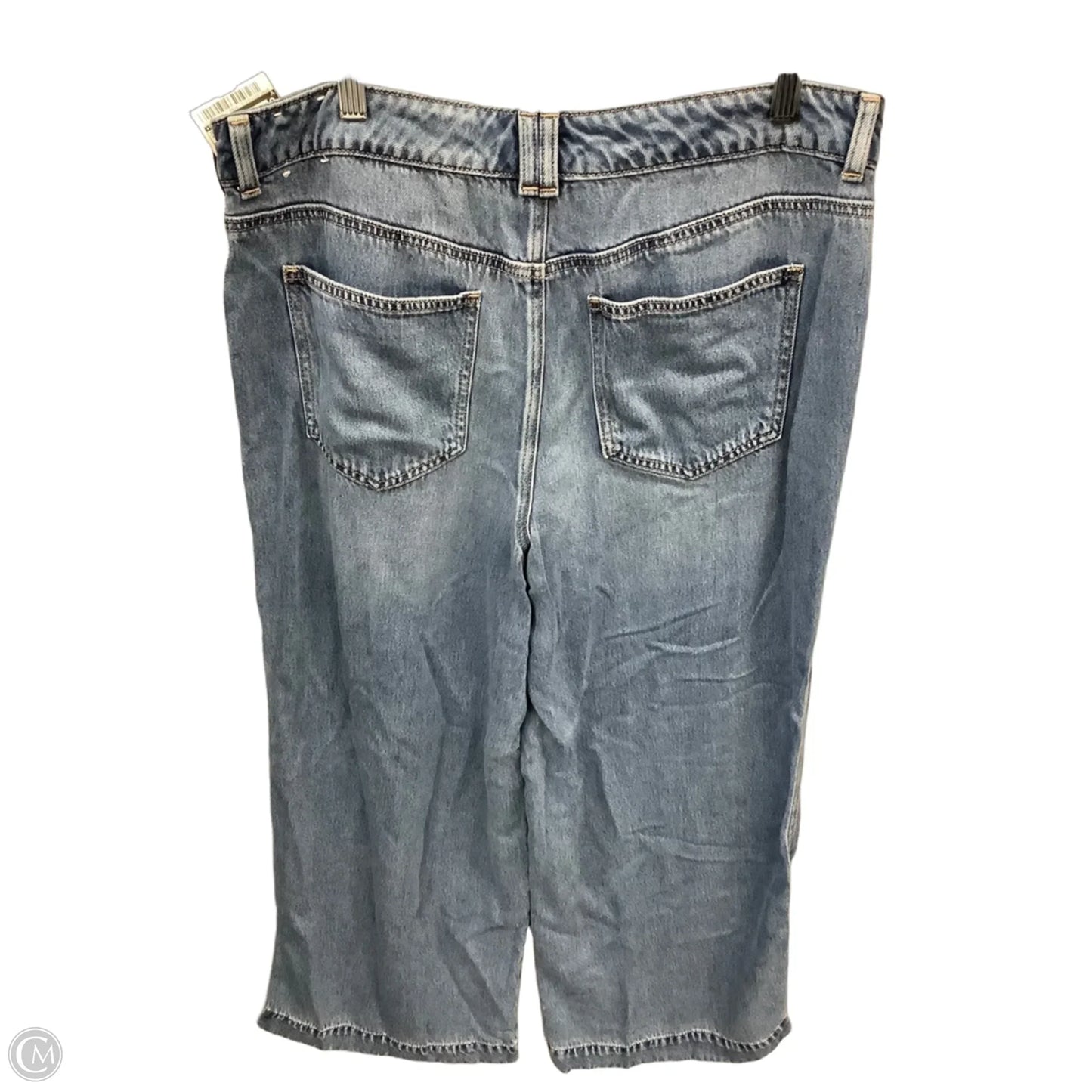 Jeans Wide Leg By Talbots In Blue Denim, Size: 12