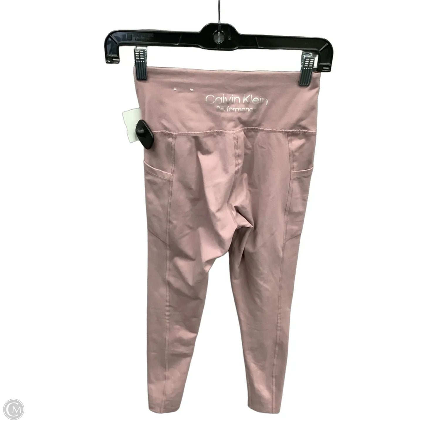 Athletic Leggings By Calvin Klein Performance In Pink, Size: Xs
