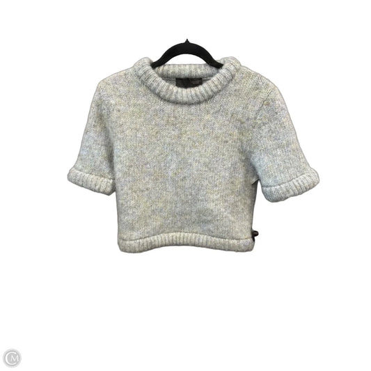 Sweater Short Sleeve By Zara In Green, Size: S