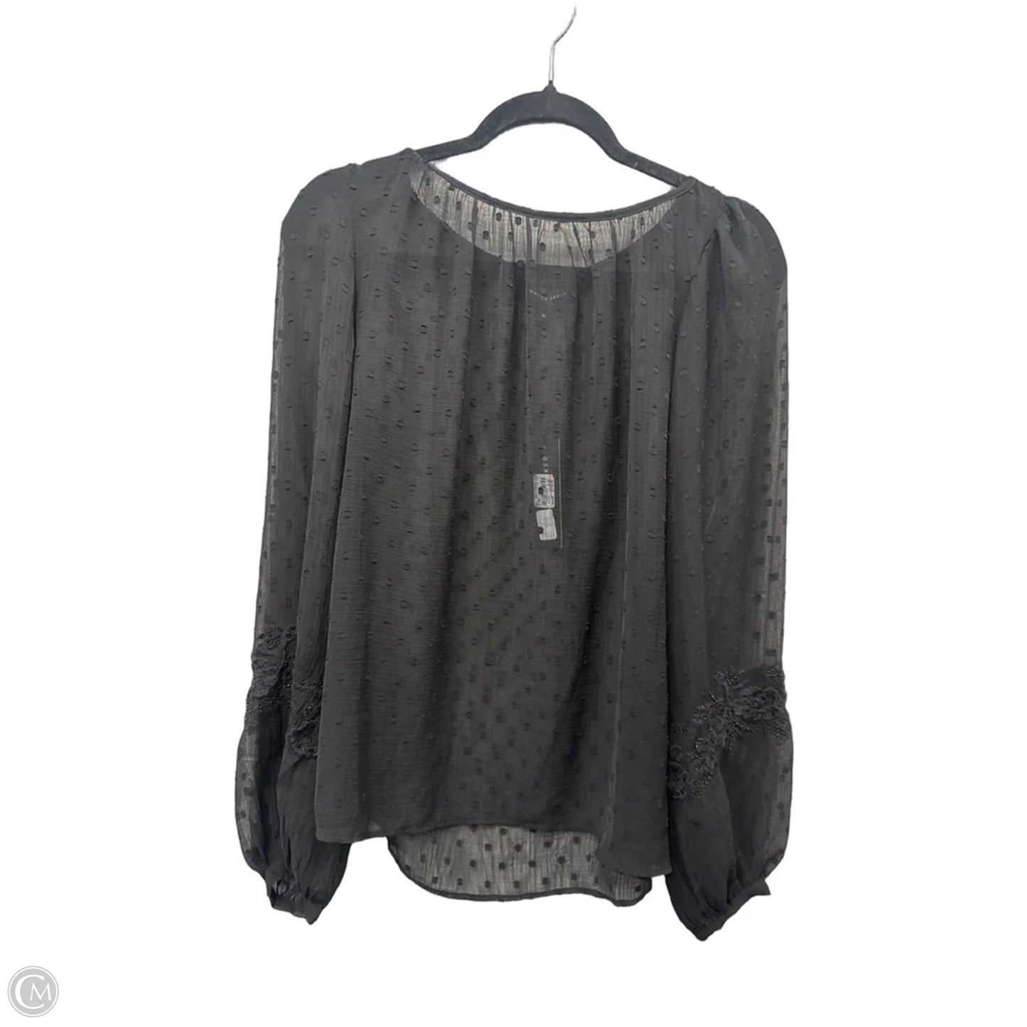 Top Long Sleeve By Walter Baker In Black, Size: M