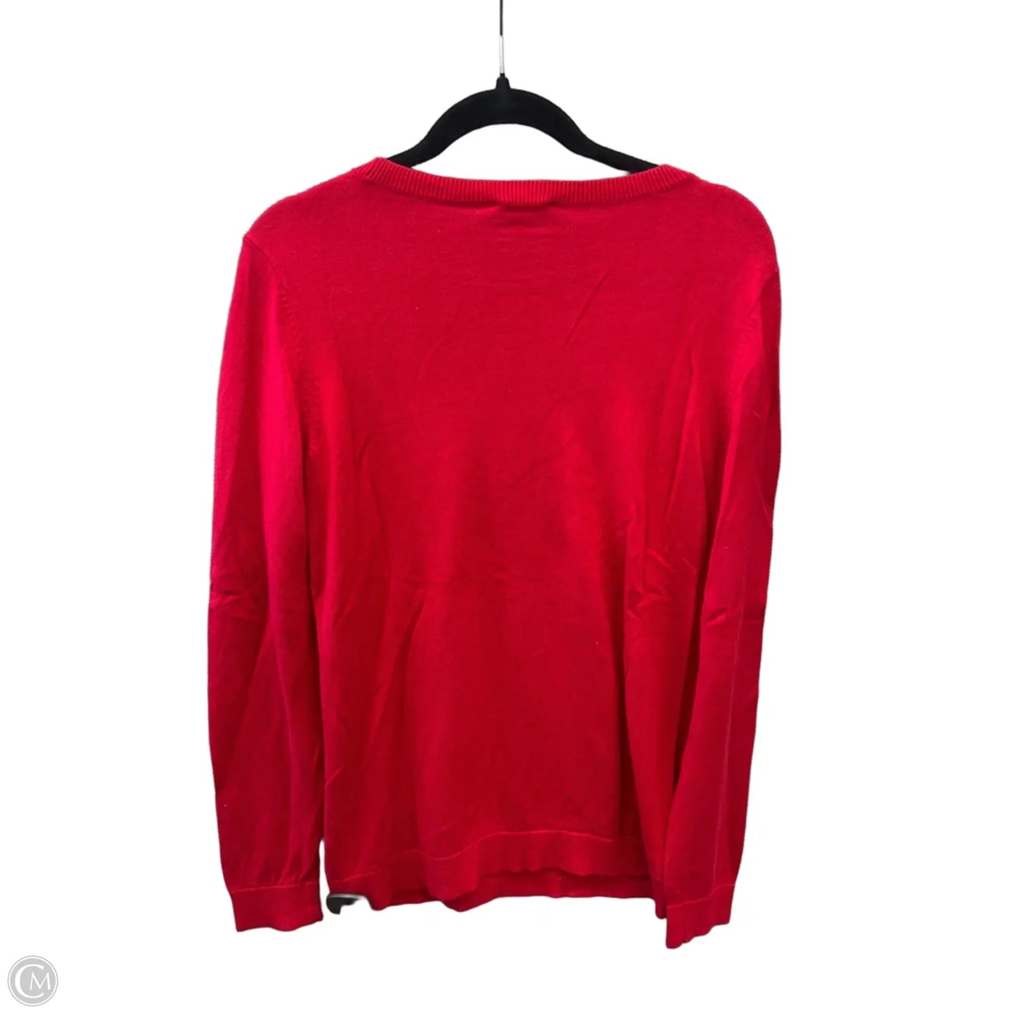 Sweater By Talbots In Red, Size: M