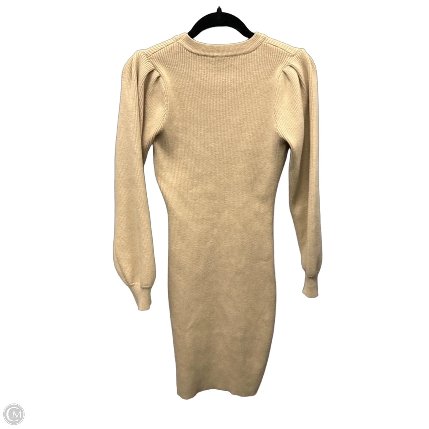 Dress Sweater By Clothes Mentor In Tan, Size: M