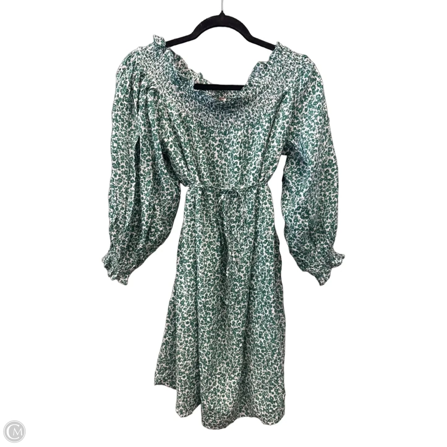 Dress Casual Midi By Loft In Green, Size: L