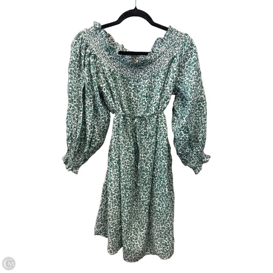 Dress Casual Midi By Loft In Green, Size: L