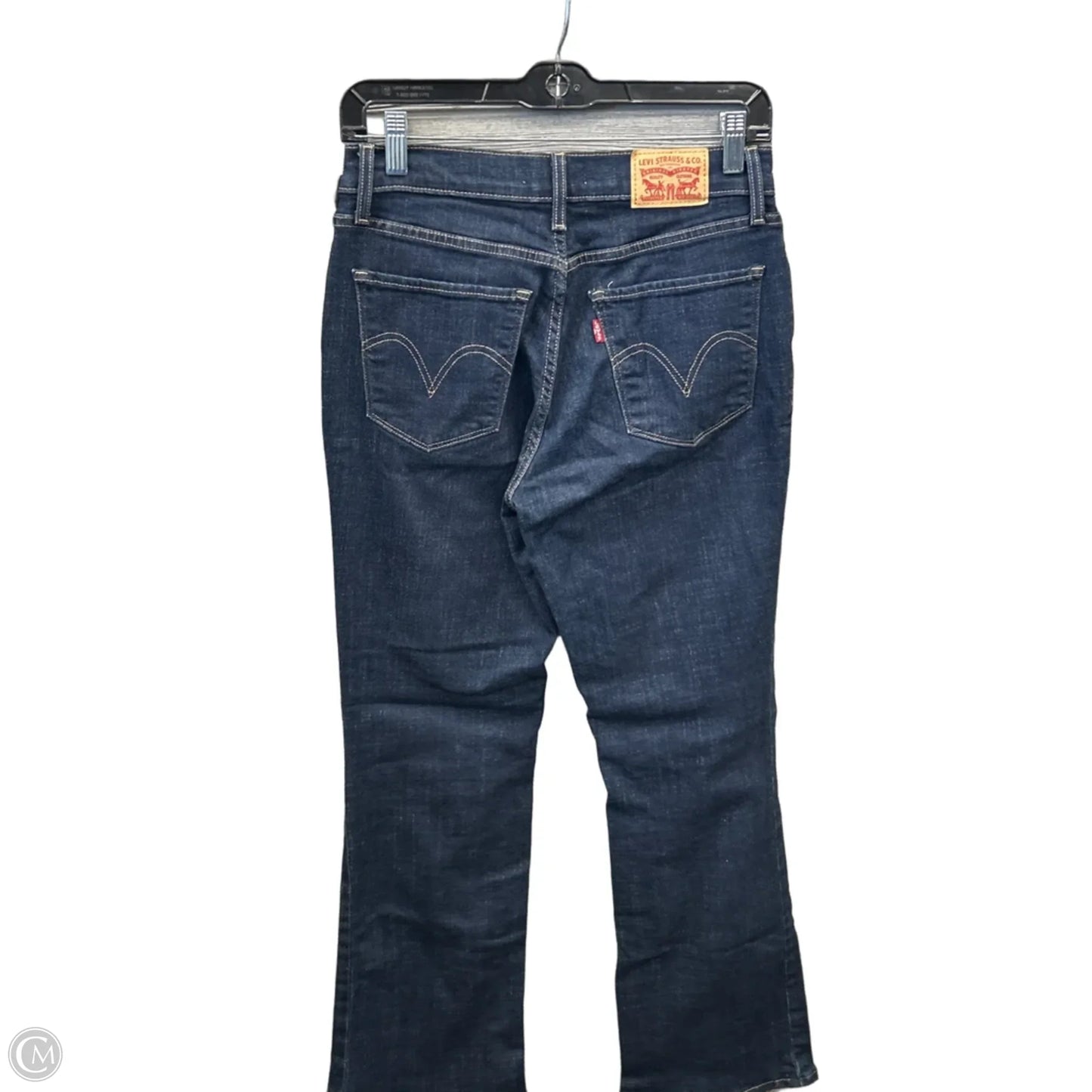 Jeans Boot Cut By Levis In Blue Denim, Size: 6