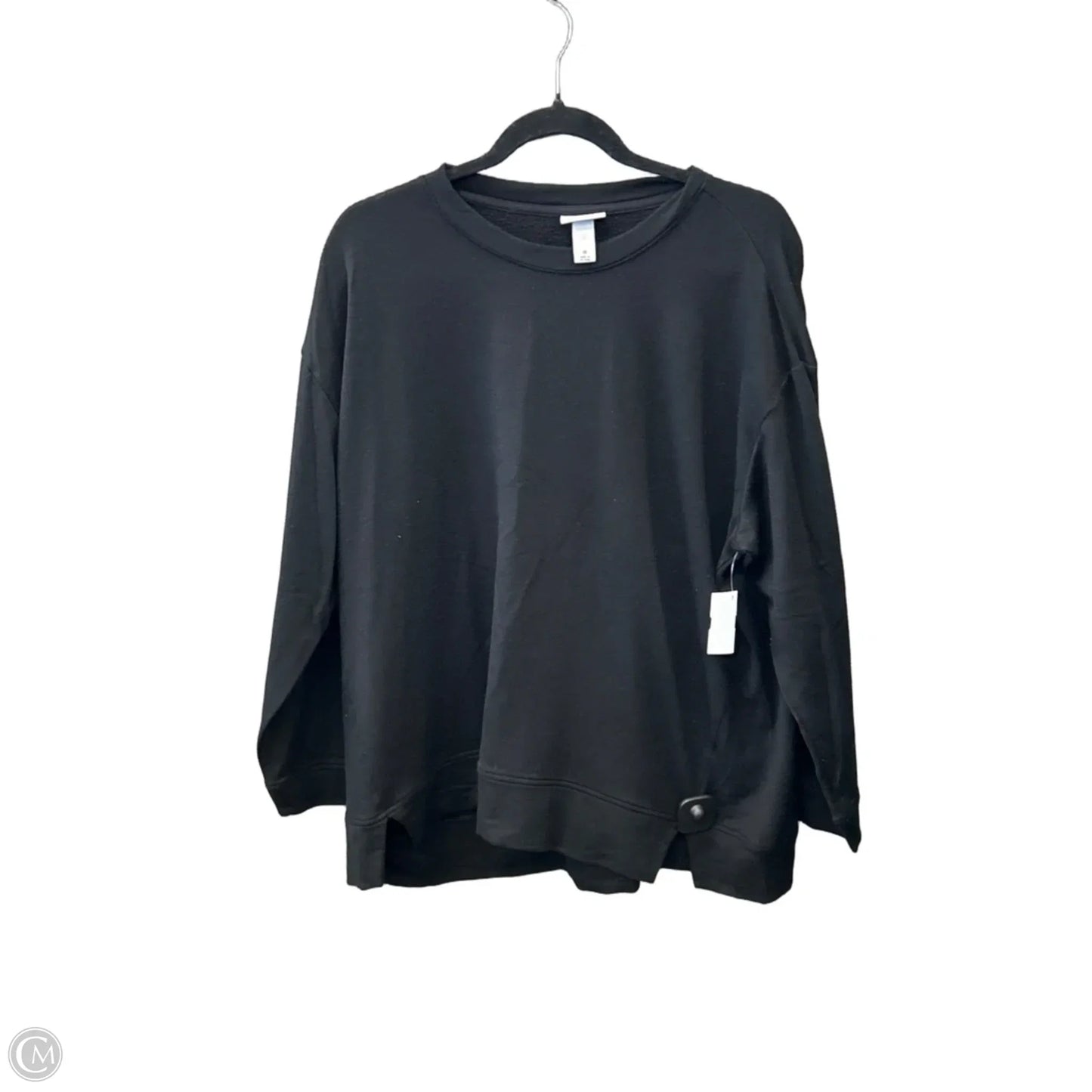 Sweatshirt Crewneck By Ava & Viv In Black, Size: 1x