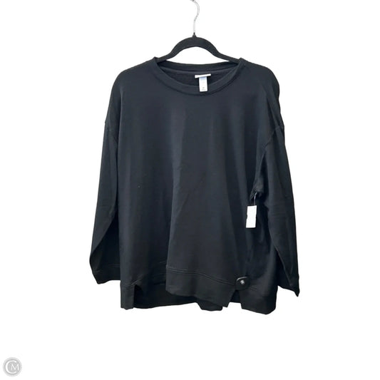 Sweatshirt Crewneck By Ava & Viv In Black, Size: 1x