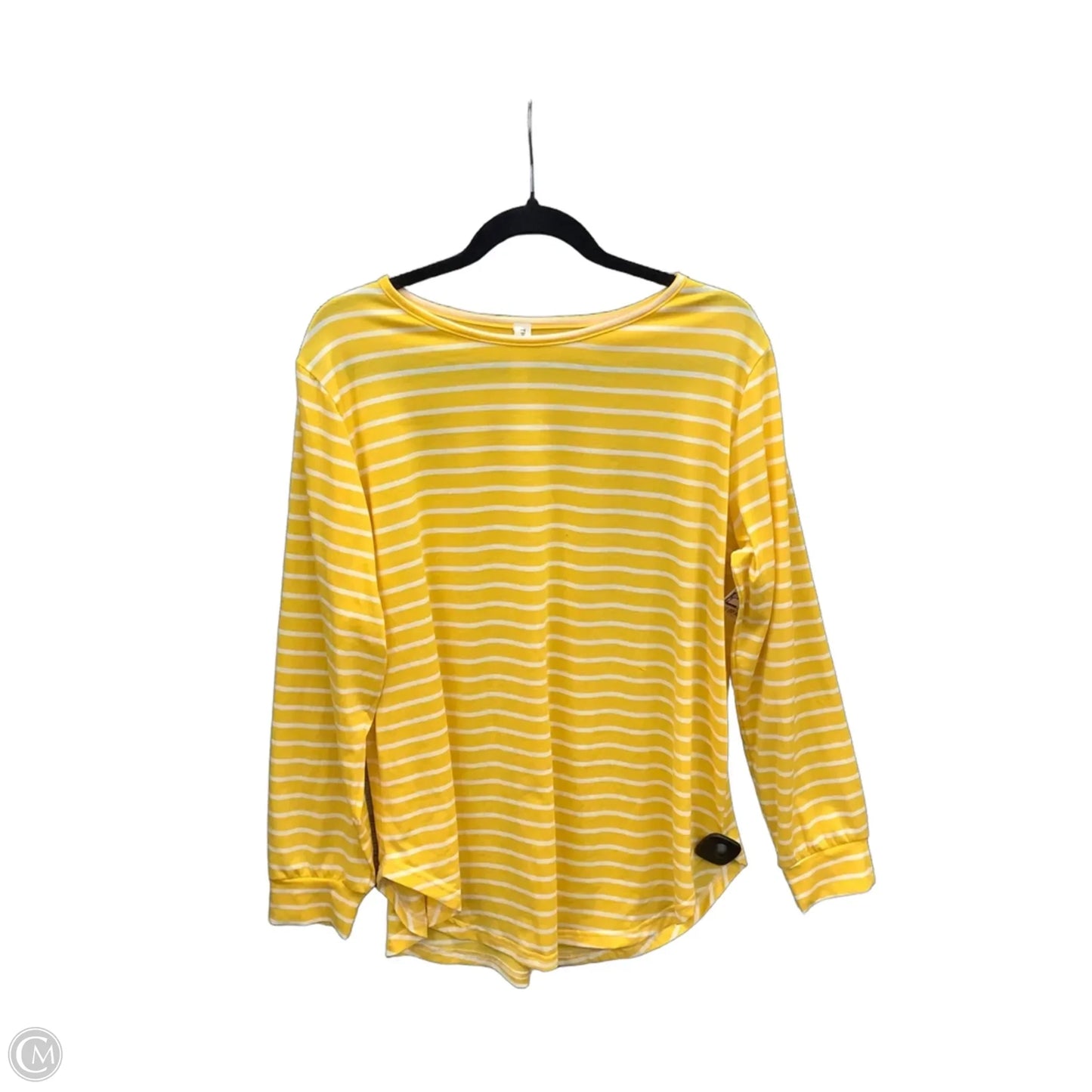 Tunic Long Sleeve By Tickled Teal In Tan, Size: Xl
