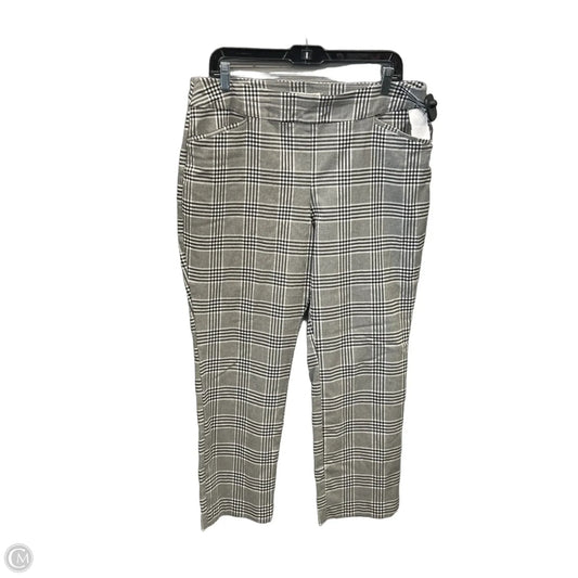 Pants Dress By Talbots In Plaid Pattern, Size: 16