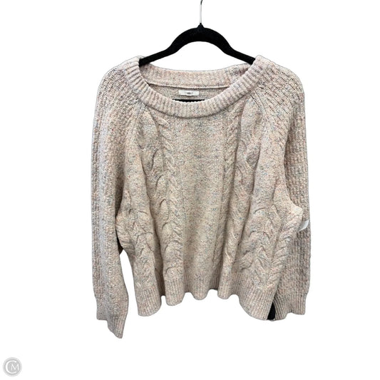 Sweater By Maurices In Tan, Size: Xxl