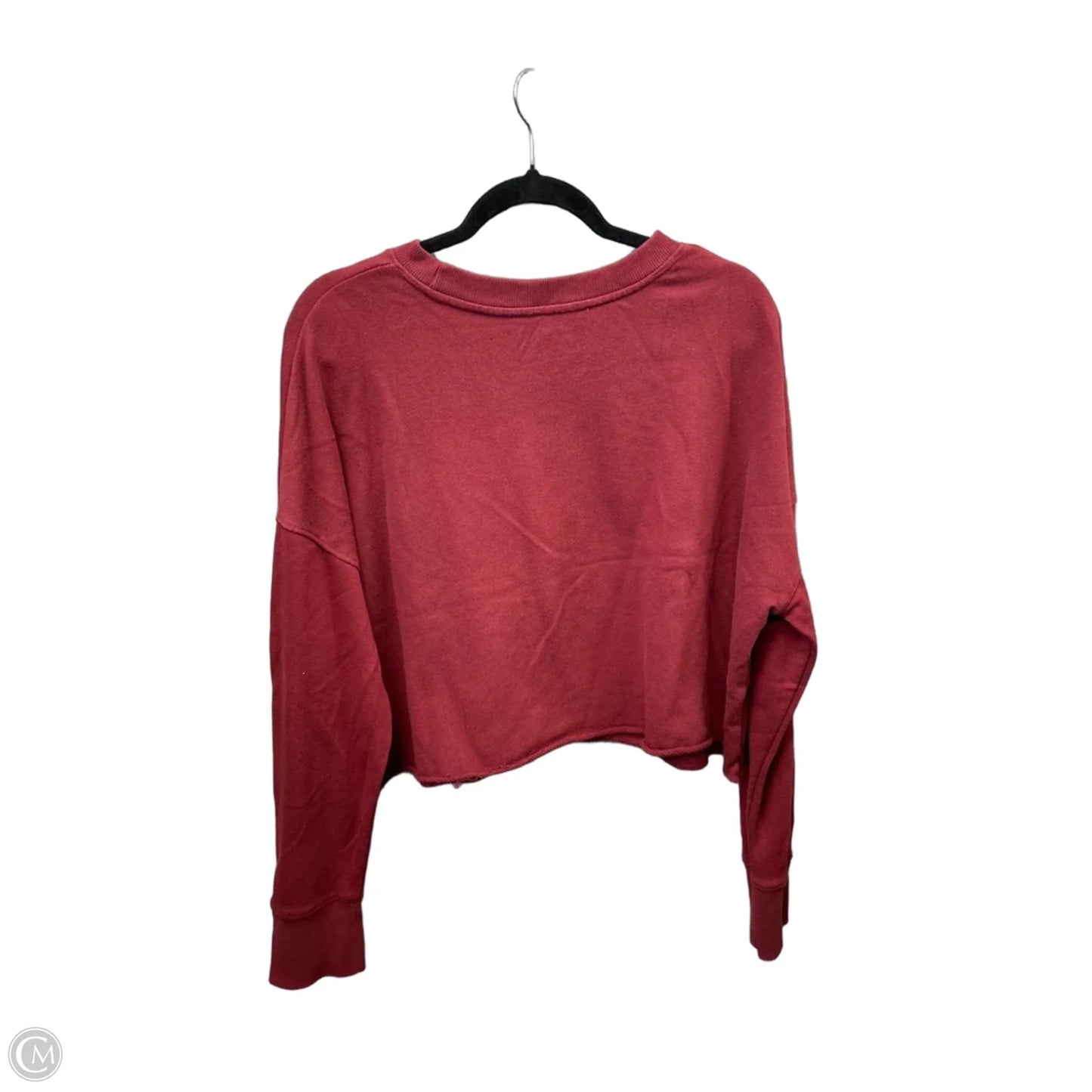 Sweatshirt Crewneck By Time And Tru In Red, Size: Xl
