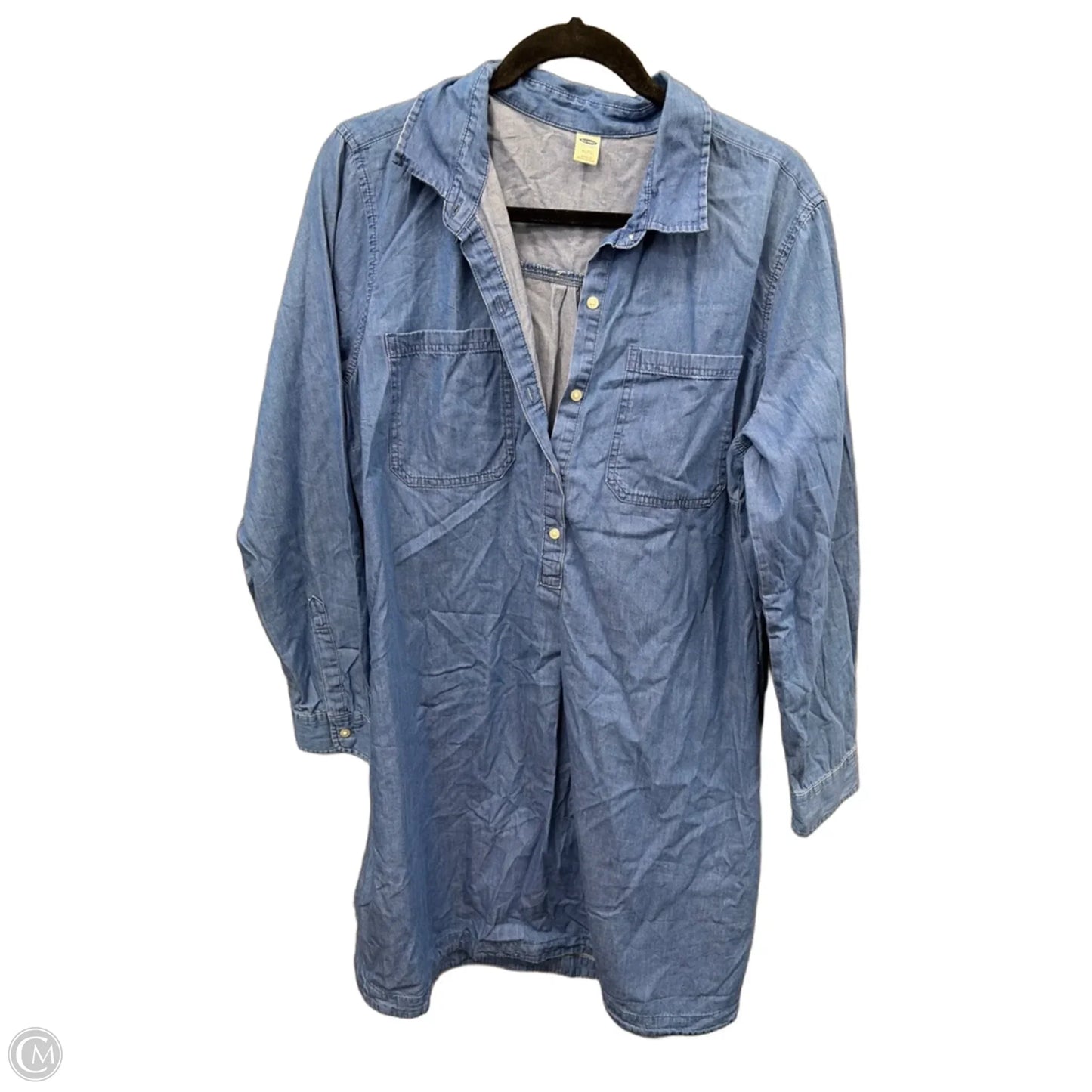 Dress Casual Short By Old Navy In Blue Denim, Size: Xl
