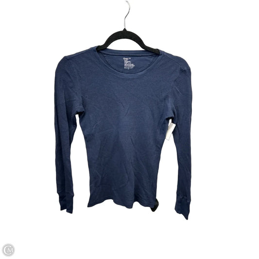 Top Long Sleeve Basic By Gapfit In Navy, Size: Xs