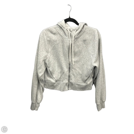 Athletic Sweatshirt Hoodie By All In Motion In Grey, Size: M