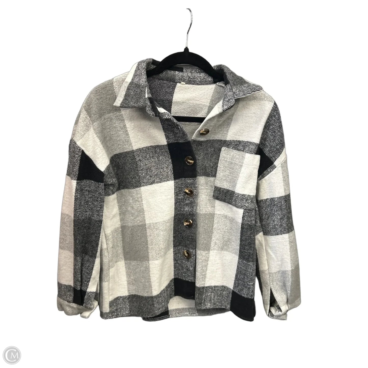 Jacket Other By Clothes Mentor In Plaid Pattern, Size: S