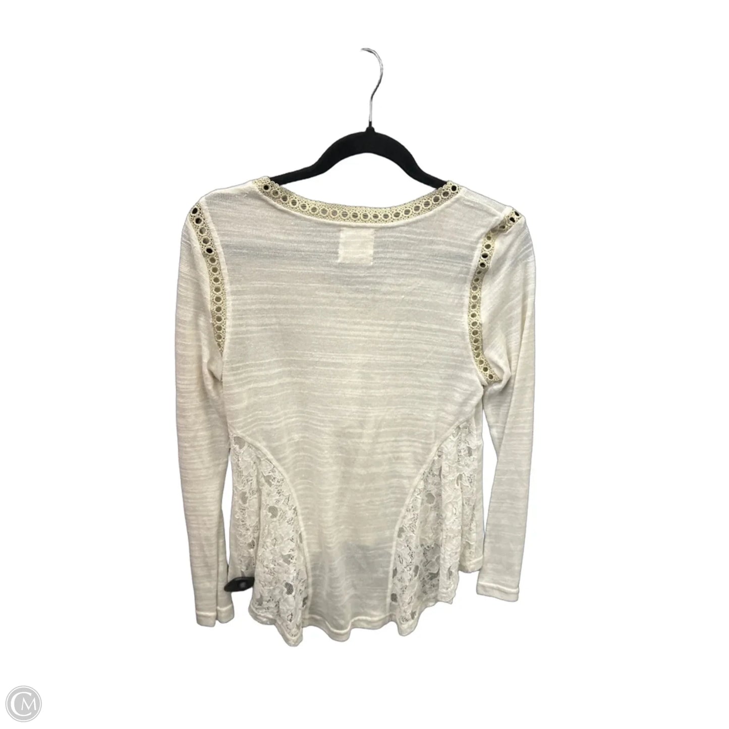 Tunic Sleeveless By Clothes Mentor In Cream, Size: M