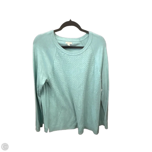 Top Long Sleeve By Sonoma In Blue, Size: Xl