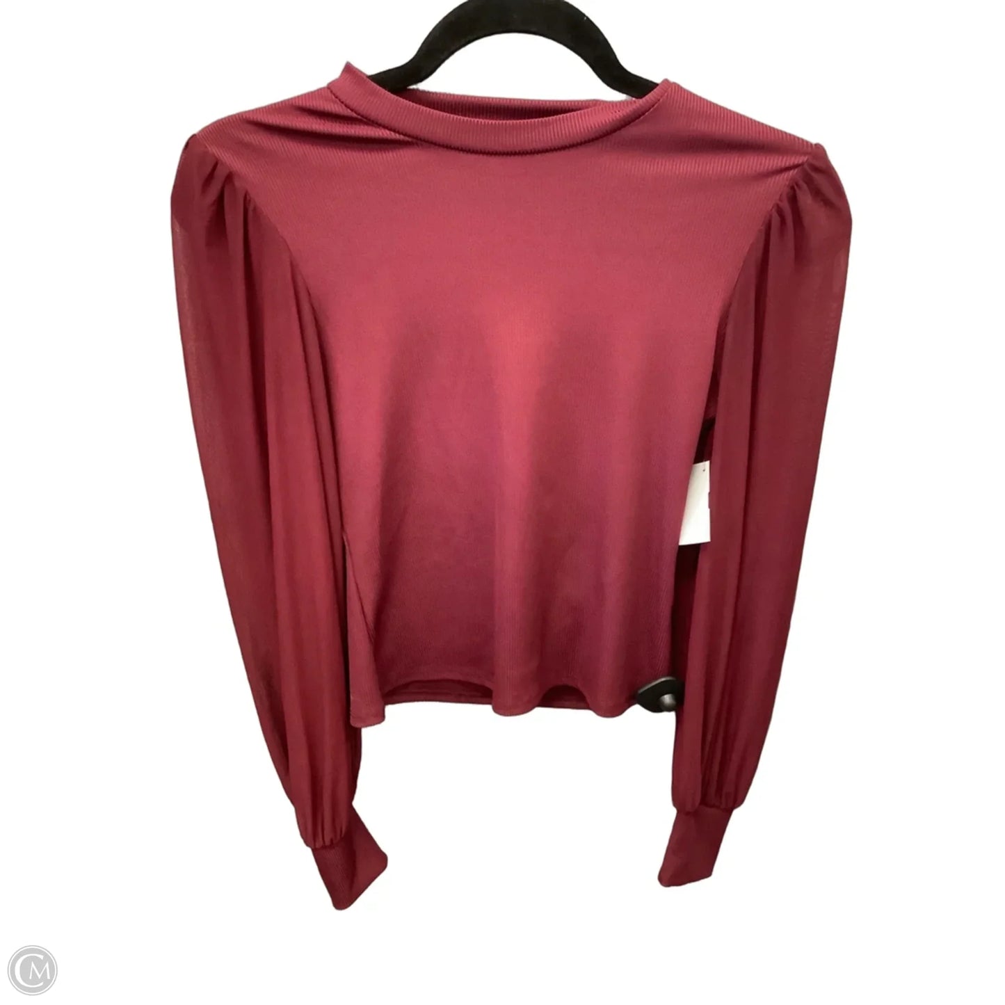 Top Long Sleeve By Streetwear Society In Red, Size: S