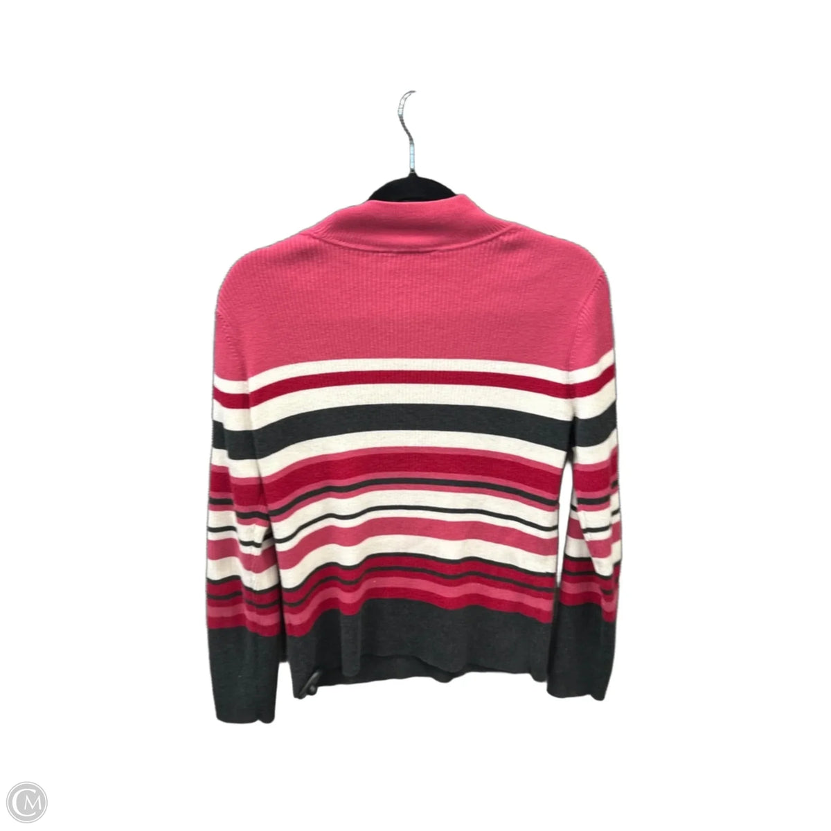 Sweater By Croft And Barrow In Pink, Size: L