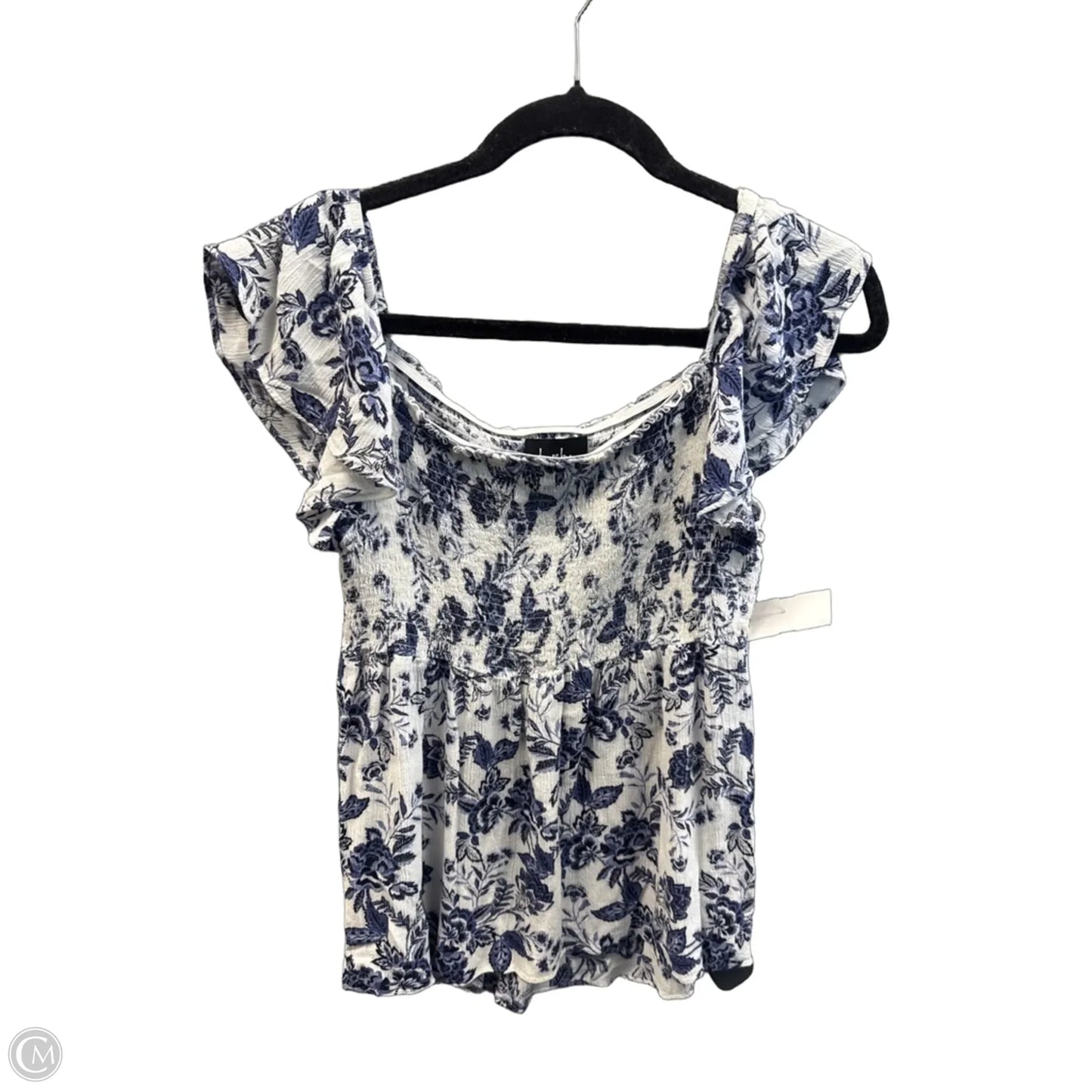 Top Sleeveless By By & By In Floral Print, Size: M