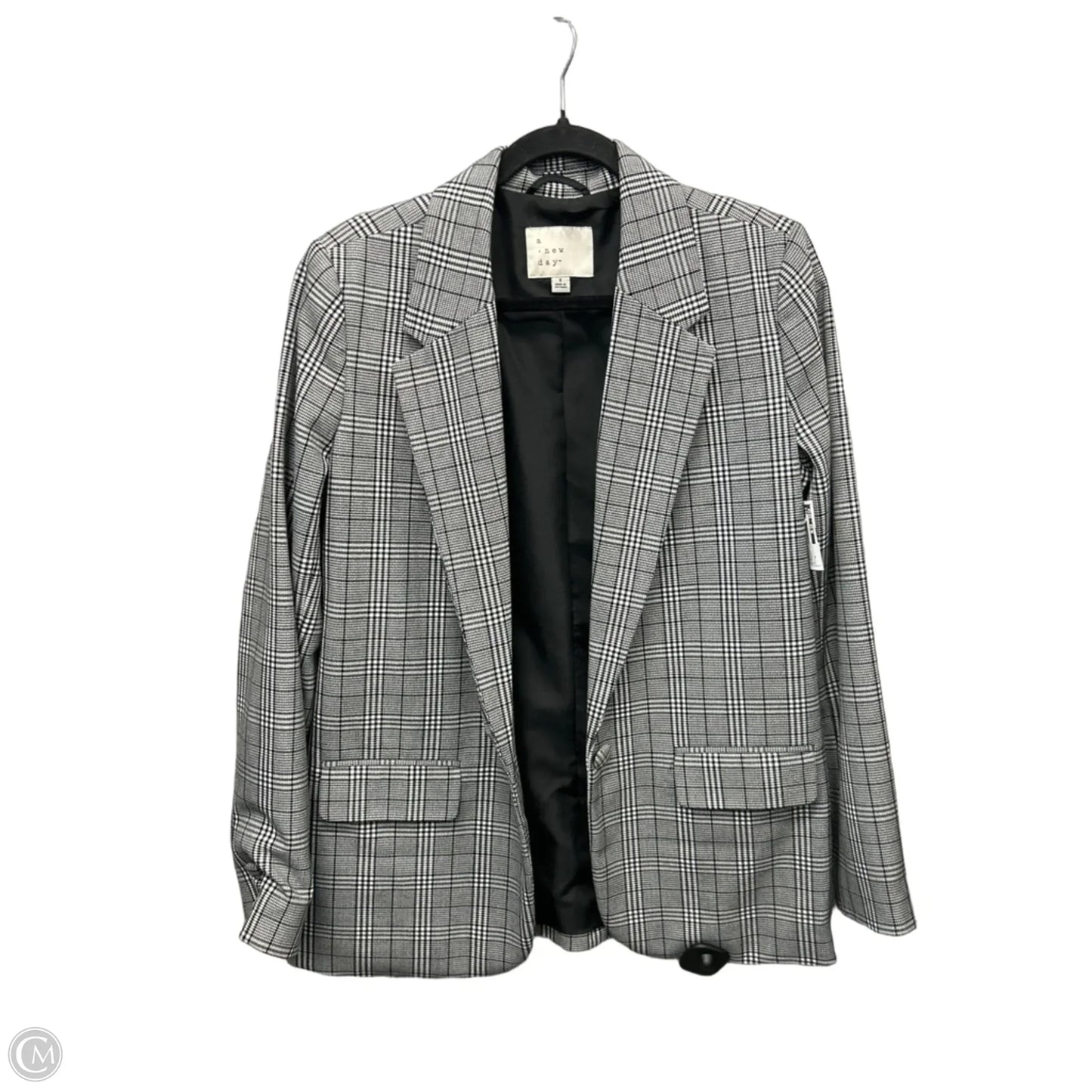Blazer By A New Day In Plaid Pattern, Size: M
