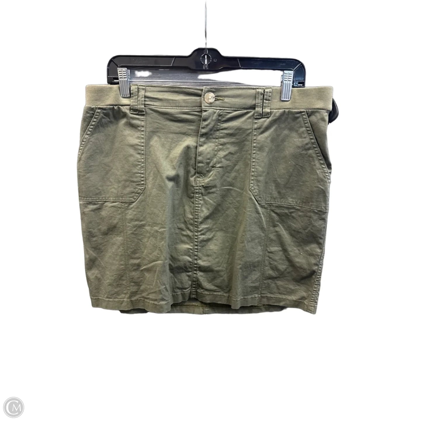 Skirt Midi By Riders In Green, Size: 12