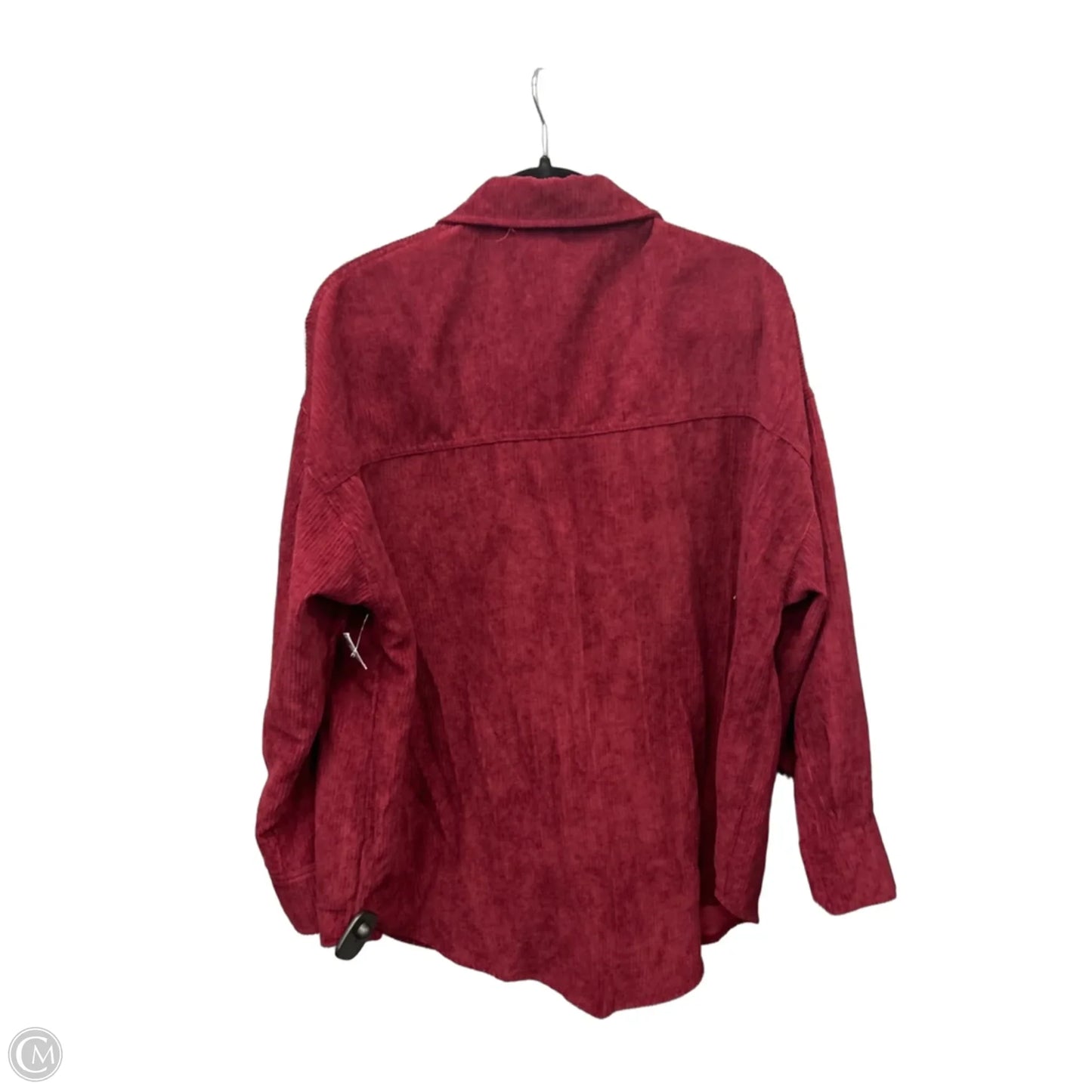 Top Long Sleeve By Clothes Mentor In Red, Size: Xl