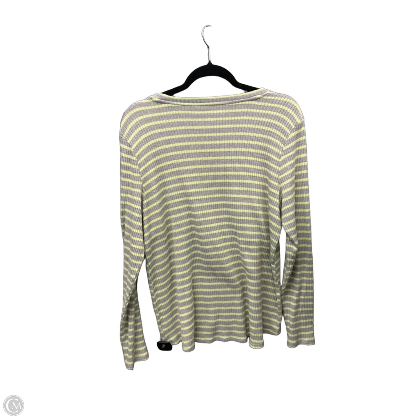 Tunic Long Sleeve By American Eagle In Striped Pattern, Size: Xl